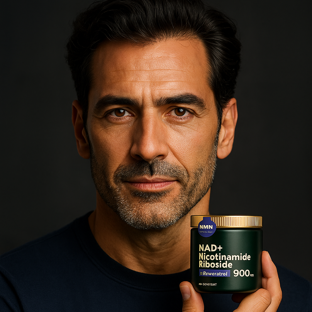 NAD + Resveratrol – Cápsulas de Reparación Celular y Energía Extra